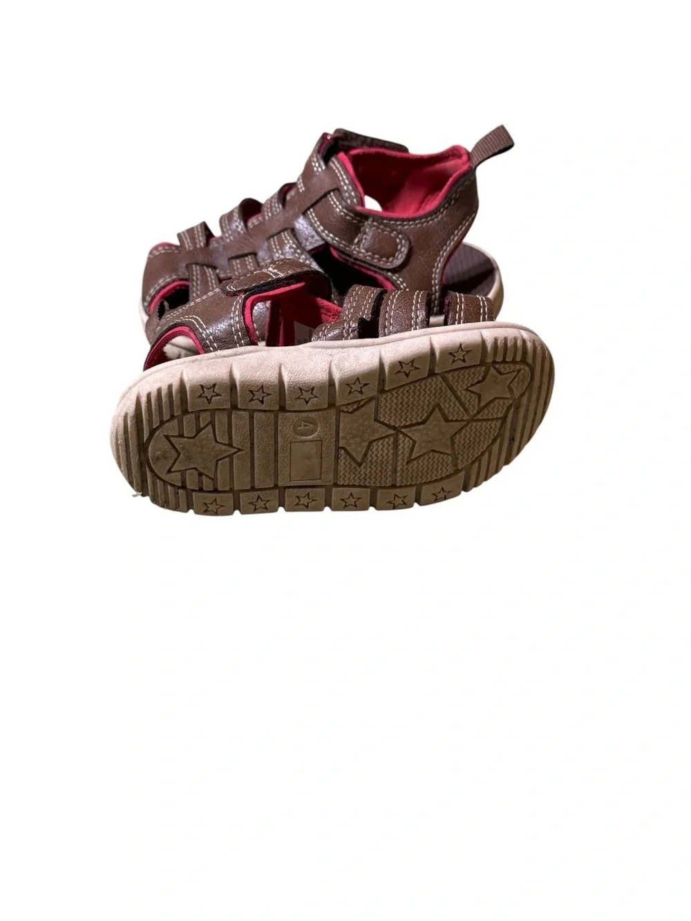 Carter’s Baby Boy Walker Brown Sandals Size 4